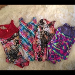 Toddler gymnastic leotards